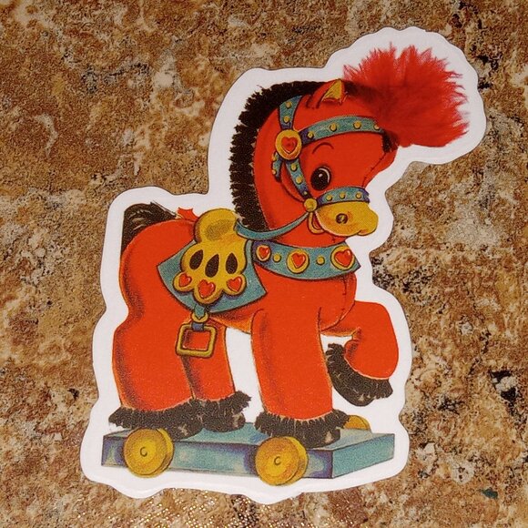 🎯 10 for $10 / Toy Horse Sticker - Picture 3 of 4